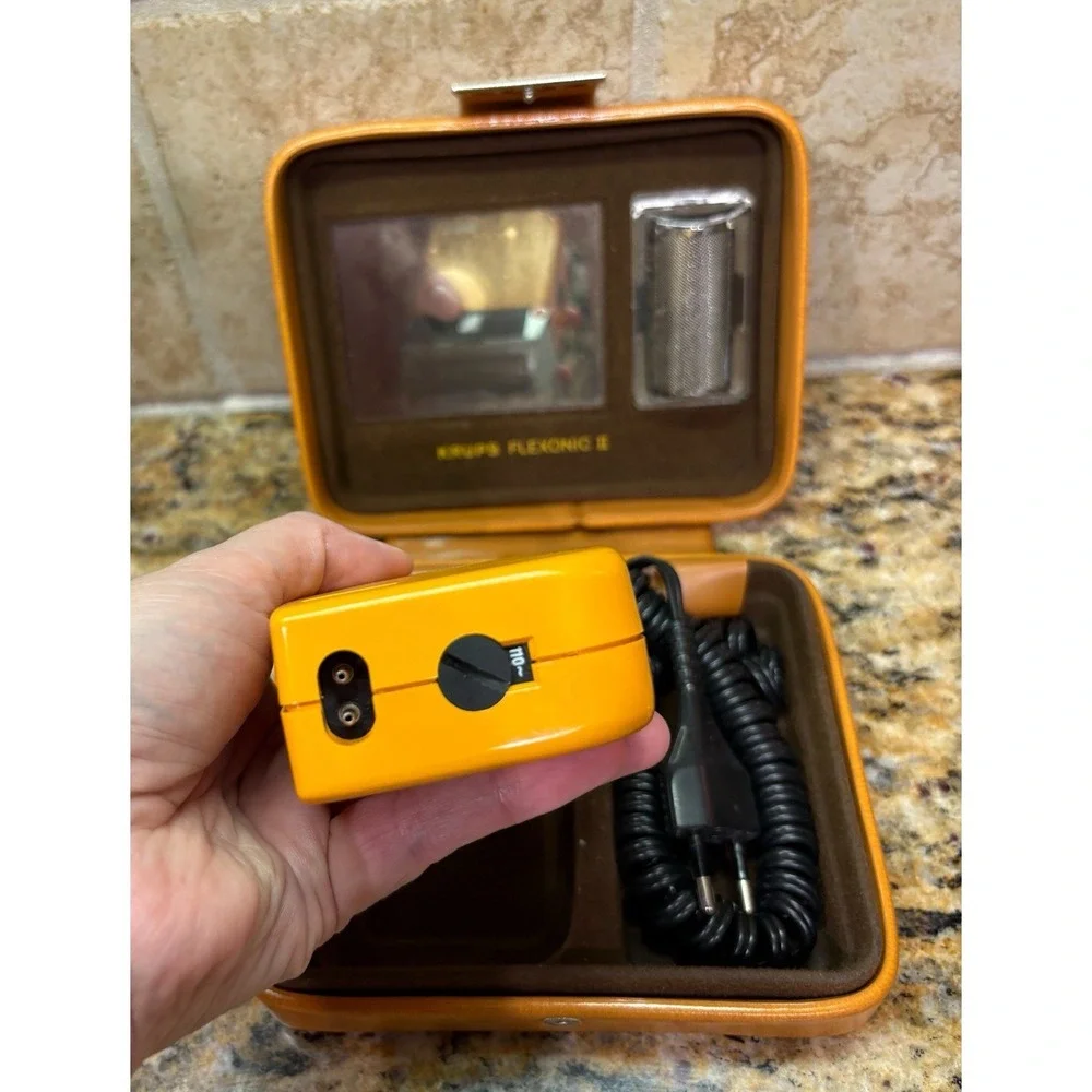 Vintage Space Age W.Germany Krups Shaver Original Box